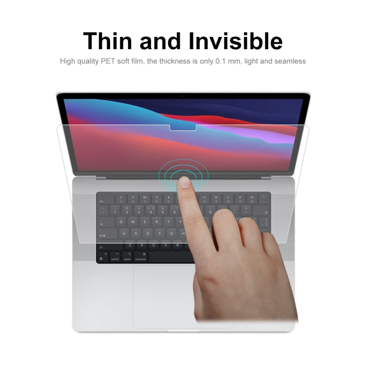 For MacBook Pro 16.2 inch A2485/A2880 2023 ENKAY Clear HD PET Laptop Screen Protector - free shipping - PMC TechLife - Order now!