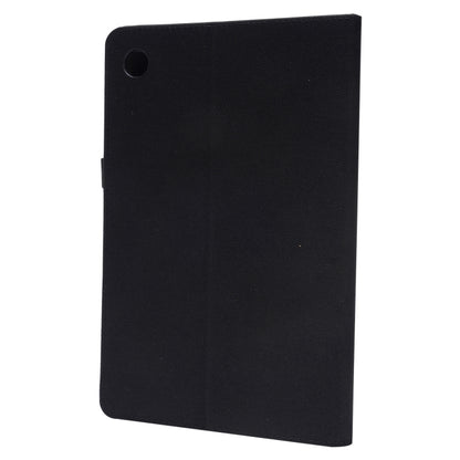 For Samsung Galaxy Tab A8 10.5 2021 Horizontal Flip Fabric PU Leather Tablet Case with Card Slots & Holder(Black) - Other Galaxy Tab PC by PMC Jewellery | Online Shopping South Africa | PMC Jewellery