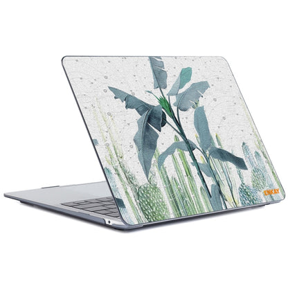 ENKAY Hat-Prince Natural Series Laotop Protective Crystal Case for MacBook Pro 13.3 inch A2251 / A2289 / A2338 2020(Banana Leaves) - MacBook Pro Cases by ENKAY | Online Shopping South Africa | PMC Jewellery