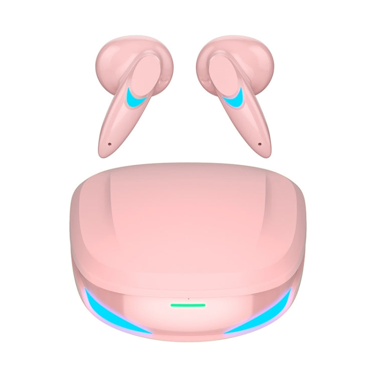 G10 TWS 5.2 Binaural True Stereo Touch Game Bluetooth Earphone(Pink) - TWS Earphone by PMC TechLife | Online Shopping South Africa | PMC TechLife