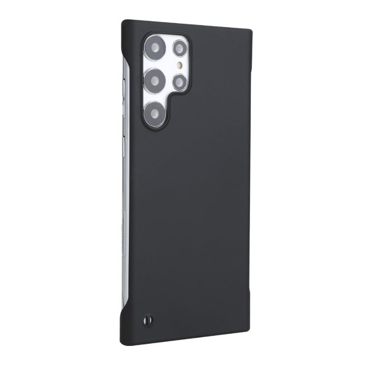 For Samsung Galaxy S22 Ultra 5G ENKAY Matte Frameless Hard PC Case(Black) - Galaxy S22 Ultra 5G Cases by ENKAY | Online Shopping South Africa | PMC TechLife