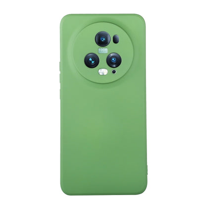 For Honor Magic5 Pro ENKAY Liquid Silicone Soft Shockproof Phone Case(Light Green) - Honor Cases by ENKAY | Online Shopping South Africa | PMC Jewellery | Buy Now Pay Later Mobicred