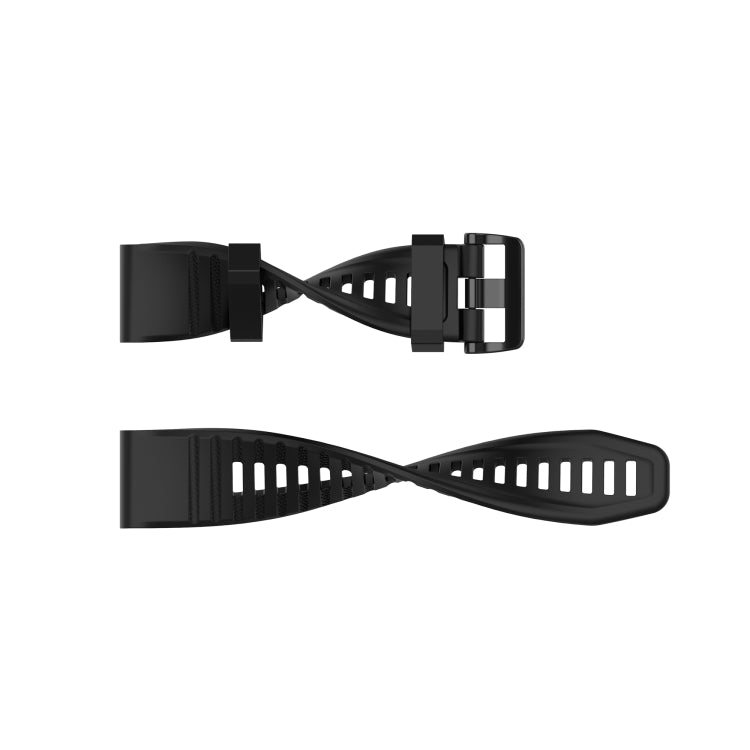 Compatible with Garmin Compatible witherunner 935 Silicone Watch Band(Gray) - Watch Bands by PMC TechLife | Online Shopping South Africa | PMC TechLife | Buy Now Pay Later Mobicred