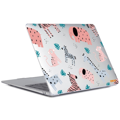 ENKAY Animal Series Pattern Laotop Protective Crystal Case For MacBook Pro 16 inch A2141(Animals No.2) - MacBook Pro Cases by ENKAY | Online Shopping South Africa | PMC Jewellery