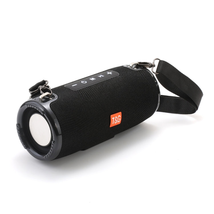 T&G TG324 High Power Waterproof Portable Bluetooth Speaker Support FM / TF Card(Black) - Desktop Speaker by T&G | Online Shopping South Africa | PMC TechLife