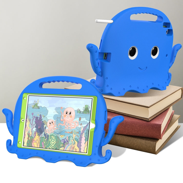 For iPad Air 3 10.5 2019 / Pro 10.5 Octopus Style EVA + PC Tablet Case with Strap(Blue) - free shipping - PMC TechLife - Order now!