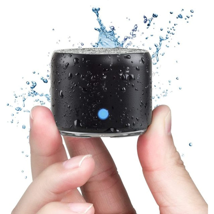 EWA A106Pro IPX7 Waterproof Mini Portable Bluetooth Metal Speaker(Black) - Mini Speaker by EWA | Online Shopping South Africa | PMC Jewellery | Buy Now Pay Later Mobicred