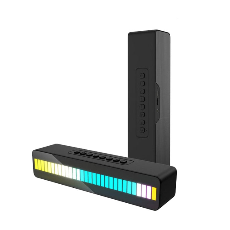 Duosi M8 LED Pickup Rhythm Ambient Light Multi-function TWS Bluetooth Speaker Bar(Black) - free shipping - PMC TechLife - Order now!