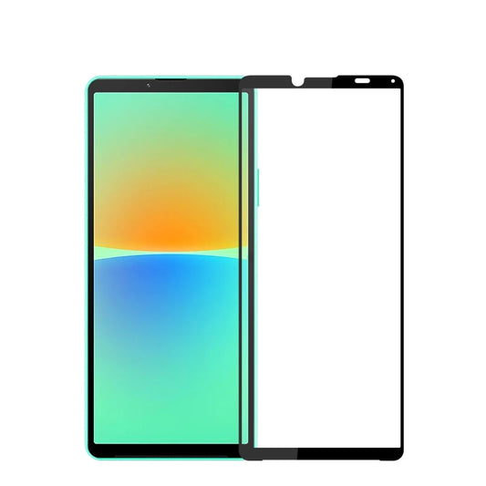 For Sony Xperia 10 IV PINWUYO 9H 2.5D Full Screen Tempered Glass Film(Black) - Sony Tempered Glass by PINWUYO | Online Shopping South Africa | PMC Jewellery