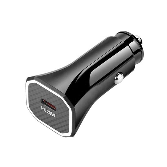 TE-P2 PD 20W Type-C Interface Car Charger(Black) - Car Charger by PMC Jewellery | Online Shopping South Africa | PMC Jewellery