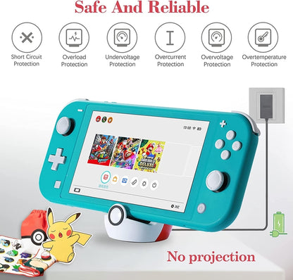 For Nintendo Switch and Switch Lite NS Nintendo Game Console Mini Portable Charging Dock Stand - Holder by PMC Jewellery | Online Shopping South Africa | PMC Jewellery