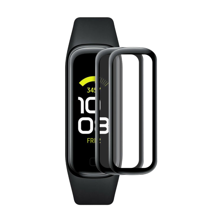 2 PCS For Samsung Galaxy Fit 2 ENKAY Hat-Prince 3D Full Coverage Soft PC Edge + PMMA HD Screen Protector Film - Screen Protector by ENKAY | Online Shopping South Africa | PMC TechLife | Buy Now Pay Later Mobicred