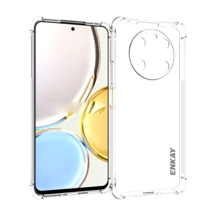 For Honor X9 4G / 5G ENKAY Transparent TPU Shockproof Phone Case - Honor Cases by ENKAY | Online Shopping South Africa | PMC TechLife | Buy Now Pay Later Mobicred