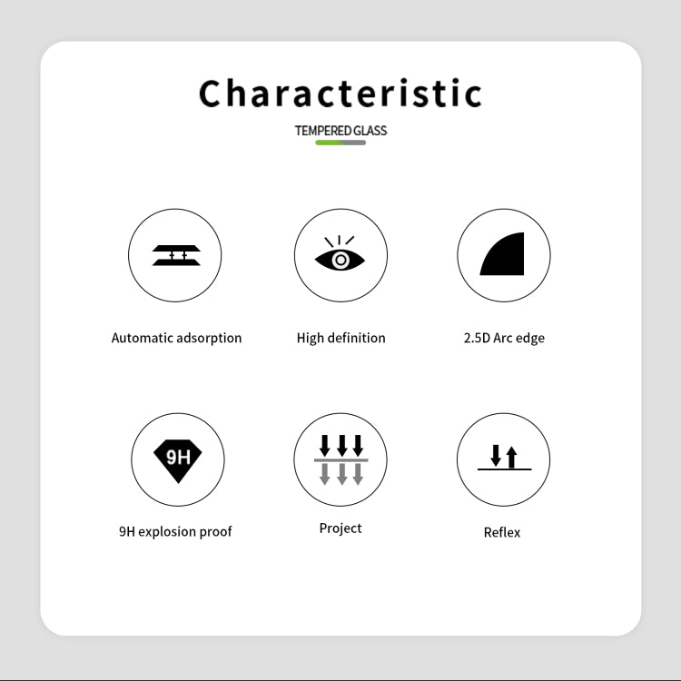 For Alcatel 1B 2022 PINWUYO 9H 2.5D Full Screen Tempered Glass Film(Black) - free shipping - PMC TechLife - Order now!