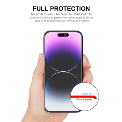 1 PCS ENKAY Full Glue Explosion-proof Hydrogel Film For iPhone 14 Pro Max - Front Protector by ENKAY | Online Shopping South Africa | PMC Jewellery | Buy Now Pay Later Mobicred