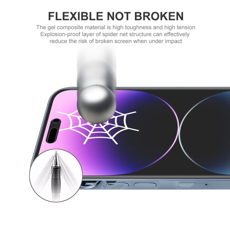 1 PCS ENKAY Full Glue Explosion-proof Hydrogel Film For iPhone 14 Pro Max - Front Protector by ENKAY | Online Shopping South Africa | PMC Jewellery | Buy Now Pay Later Mobicred