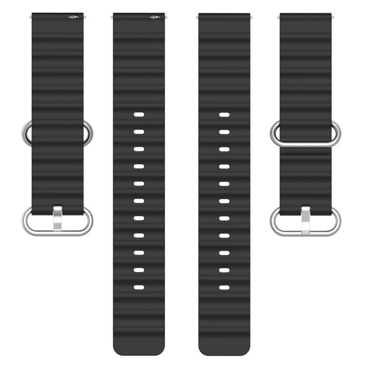 For Xiaomi MI Watch S1 22mm Ocean Style Silicone Solid Color Watch Band(Wine Red) - free shipping - PMC TechLife - Order now!