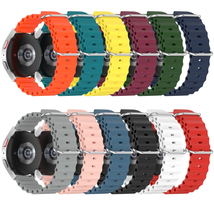 For Xiaomi MI Watch Color 22mm Ocean Style Silicone Solid Color Watch Band(Wine Red) - free shipping - PMC TechLife - Order now!
