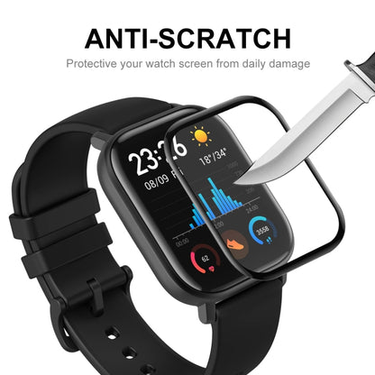 5pcs For Amazfit GTS 4 ENKAY 3D Full Coverage Soft PC Edge + PMMA HD Screen Protector Film - Screen Protector by ENKAY | Online Shopping South Africa | PMC Jewellery | Buy Now Pay Later Mobicred