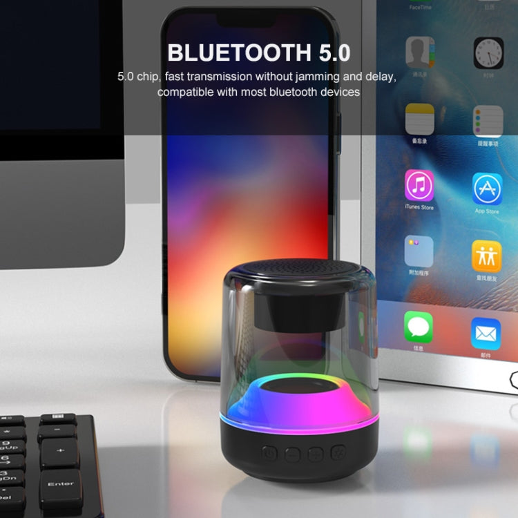 ENKAY Hat-Prince Portable RGB Light Wireless Bluetooth Speaker, Size:L - Mini Speaker by ENKAY | Online Shopping South Africa | PMC TechLife | Buy Now Pay Later Mobicred