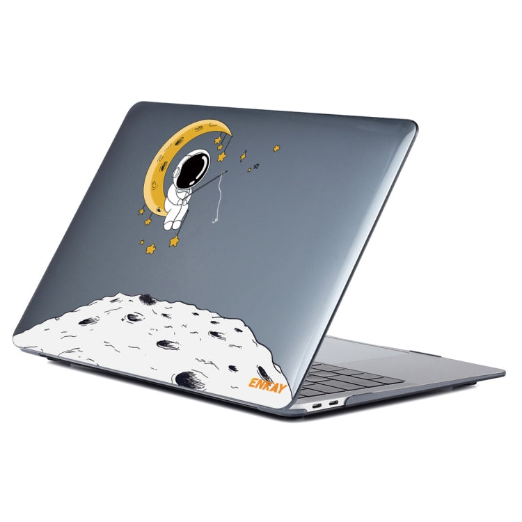 For MacBook Pro 13.3 A1706/A1989/A2159 ENKAY Hat-Prince 3 in 1 Spaceman Pattern Laotop Protective Crystal Case with TPU Keyboard Film / Anti-dust Plugs, Version:US(Spaceman No.3) - free shipping - PMC TechLife - Order now!