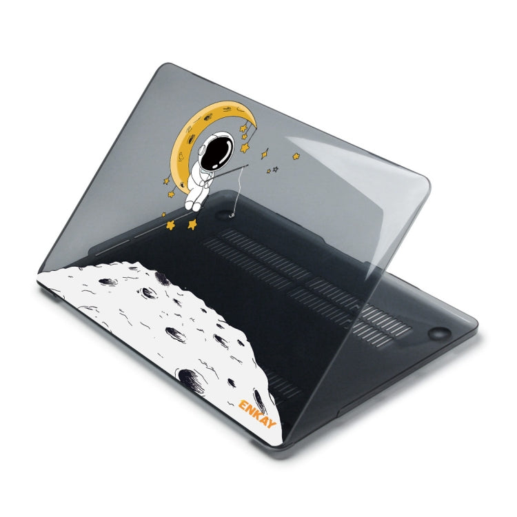 For MacBook Pro 13.3 A1706/A1989/A2159 ENKAY Hat-Prince 3 in 1 Spaceman Pattern Laotop Protective Crystal Case with TPU Keyboard Film / Anti-dust Plugs, Version:US(Spaceman No.3) - free shipping - PMC TechLife - Order now!