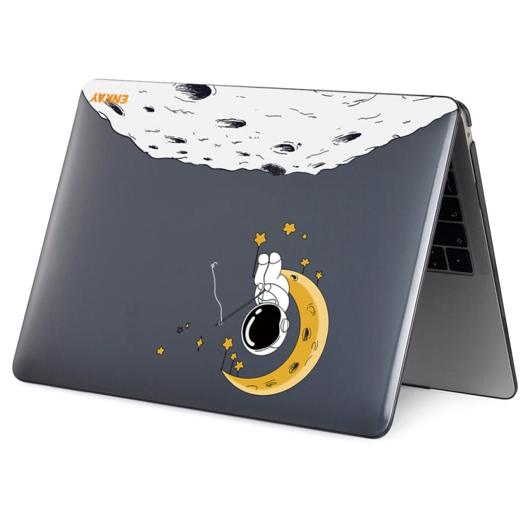 For MacBook Pro 13.3 A1708 ENKAY Hat-Prince 3 in 1 Spaceman Pattern Laotop Protective Crystal Case with TPU Keyboard Film / Anti-dust Plugs, Version:EU(Spaceman No.3) - MacBook Pro Cases by ENKAY | Online Shopping South Africa | PMC Jewellery