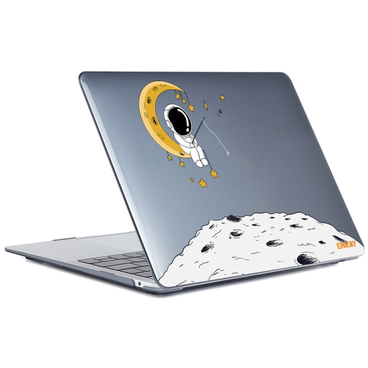 For MacBook Pro 13.3 A2251/A2289/A2338 ENKAY Hat-Prince 3 in 1 Spaceman Pattern Laotop Protective Crystal Case with TPU Keyboard Film / Anti-dust Plugs, Version:US(Spaceman No.3) - MacBook Pro Cases by ENKAY | Online Shopping South Africa | PMC Jewellery