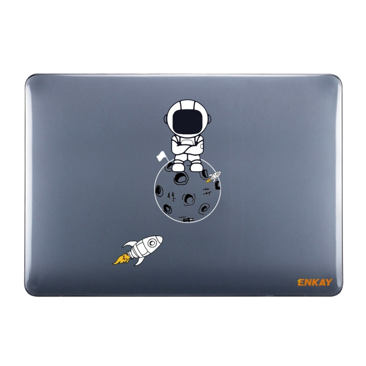 For MacBook Pro 16.1 A2141 ENKAY Hat-Prince 3 in 1 Spaceman Pattern Laotop Protective Crystal Case with TPU Keyboard Film / Anti-dust Plugs, Version:US(Spaceman No.4) - MacBook Pro Cases by ENKAY | Online Shopping South Africa | PMC Jewellery