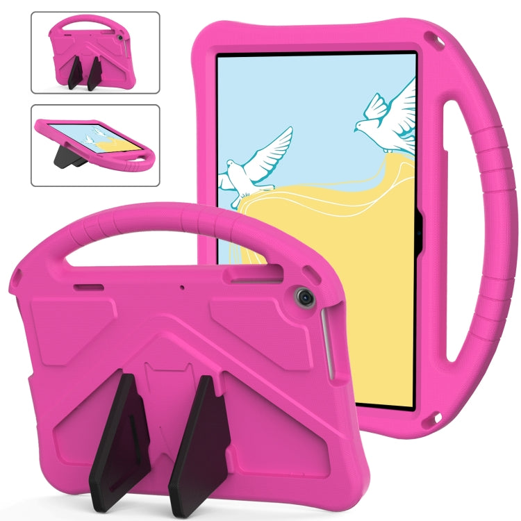 For Lenovo Tab M10 3rd Gen TB328FU / TB328XU 2022 EVA Shockproof Tablet Protective Case with Holder(Rose Red) - free shipping - PMC TechLife - Order now!