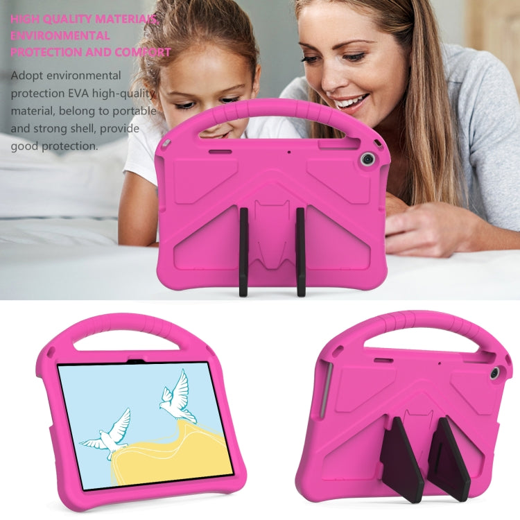 For Lenovo Tab M10 3rd Gen TB328FU / TB328XU 2022 EVA Shockproof Tablet Protective Case with Holder(Rose Red) - free shipping - PMC TechLife - Order now!