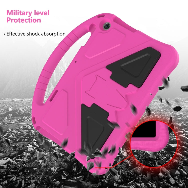 For Lenovo Tab M10 3rd Gen TB328FU / TB328XU 2022 EVA Shockproof Tablet Protective Case with Holder(Rose Red) - free shipping - PMC TechLife - Order now!