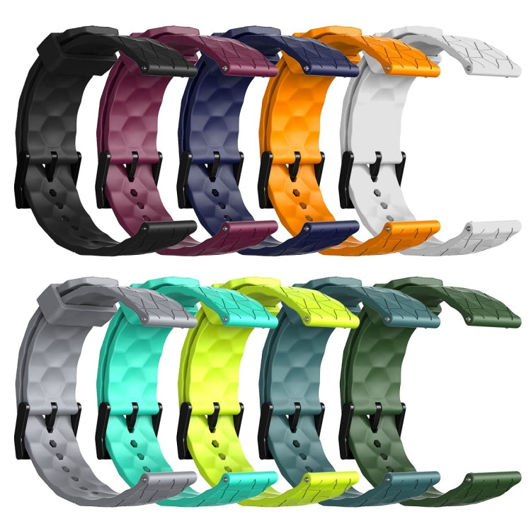 For Amazfit GTS 2 Mini 20mm Football Pattern Solid Color Silicone Watch Band(White) - free shipping - PMC TechLife - Order now!
