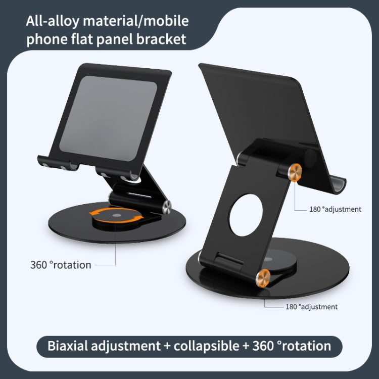JUNSUNMAY 360 Degrees Rotating Foldable Laptop Desktop Holder Height / Angle Adjustable(Silver) - free shipping - PMC TechLife - Order now!