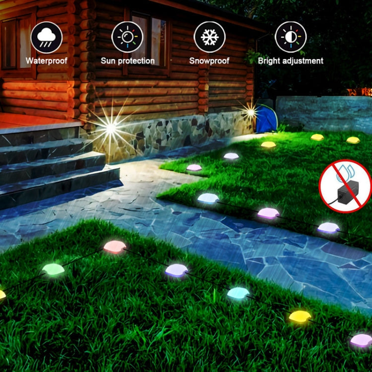 CP01 Outdoor WIFI Smart APP Control Garden Lamp Music Sync Outdoor Ground Lights(US Plug) - Buried Lights by PMC Jewellery | Online Shopping South Africa | PMC Jewellery