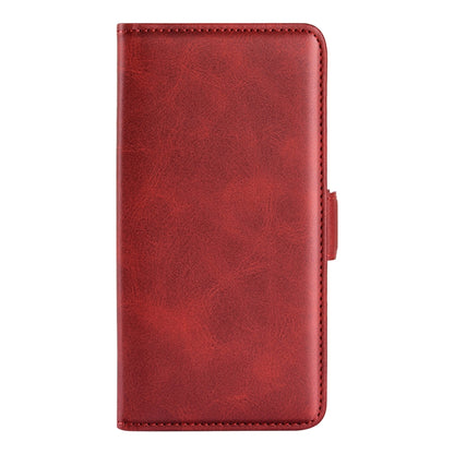 For Motorola Moto G73 Dual-side Magnetic Buckle Horizontal Flip Leather Phone Case(Red) - Motorola Cases by PMC Jewellery | Online Shopping South Africa | PMC Jewellery