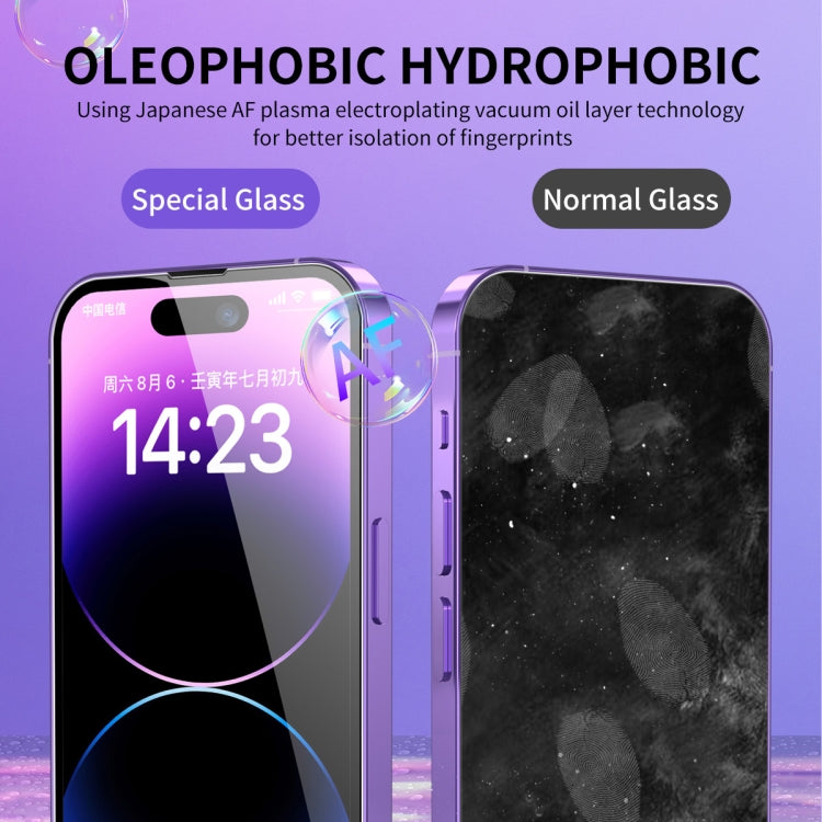 For iPhone 14 / 13 Pro / 13 ENKAY Hat-Prince 0.1mm Ultrathin Anti-reflection Special Glass Film - iPhone 14 Tempered Glass by ENKAY | Online Shopping South Africa | PMC Jewellery | Buy Now Pay Later Mobicred