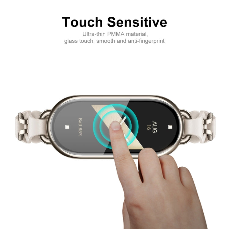 1pcs For Xiaomi Band 8 ENKAY Hat-Prince 3D Full Coverage Soft PC Edge + PMMA HD Screen Protector Film - Smart Wear by ENKAY | Online Shopping South Africa | PMC TechLife