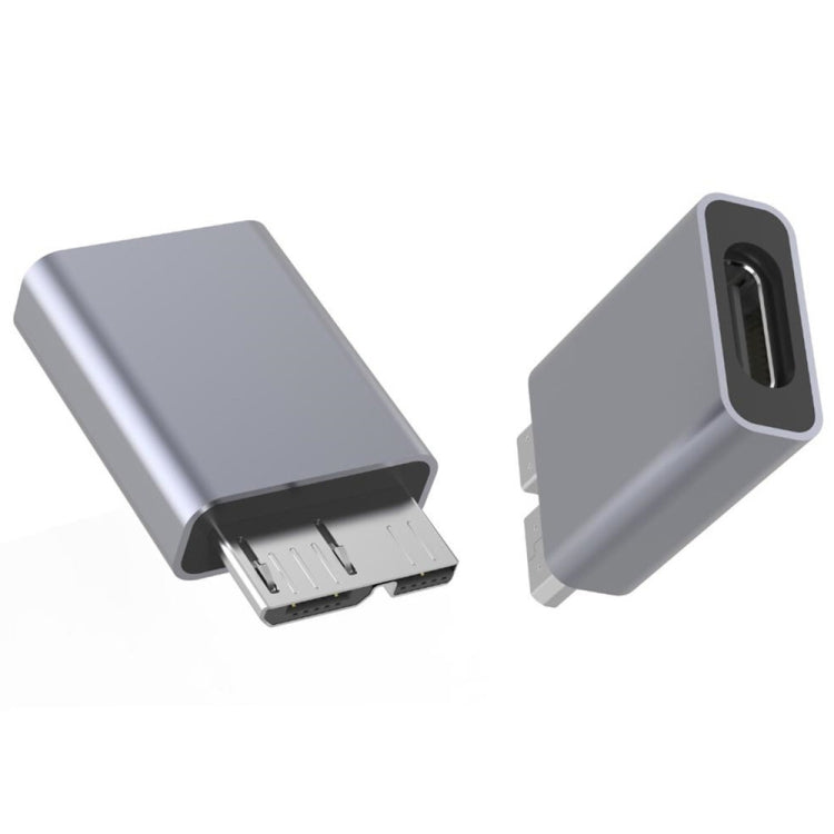 2 PCS JUNSUNMAY USB-C / Type-C Female to Male USB 3.0 Micro B Adapter Converter - Cable & Adapters by JUNSUNMAY | Online Shopping South Africa | PMC TechLife | Buy Now Pay Later Mobicred