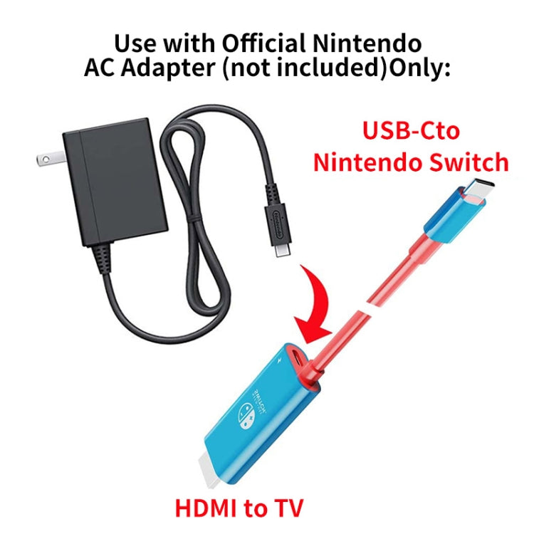 ENKAY ENK-CB136 6.6Ft. Type-C to HDMI Conversion Cable for Switch 4K HD Projection TV - Adapter by ENKAY | Online Shopping South Africa | PMC TechLife