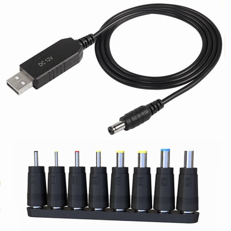 USB DC 5V to 12V Set Up Cable Converter Adapter - free shipping - PMC TechLife - Order now!