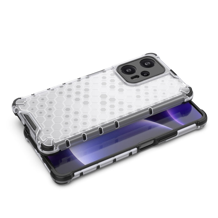 For Xiaomi Poco F5 Shockproof Honeycomb Phone Case(Green) - free shipping - PMC TechLife - Order now!