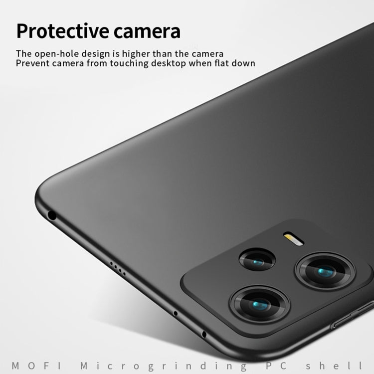 For Xiaomi Redmi Note 12 Pro 5G Global MOFI Frosted PC Ultra-thin Hard Phone Case(Red) - free shipping - PMC TechLife - Order now!