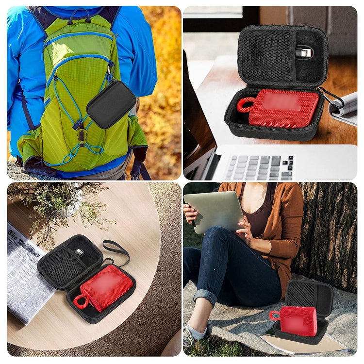 For JBL GO3 Speaker Outdoor Travel EVA Hard Shell Protective Bag Portable Storage Box - Protective Case by PMC TechLife | Online Shopping South Africa | PMC TechLife