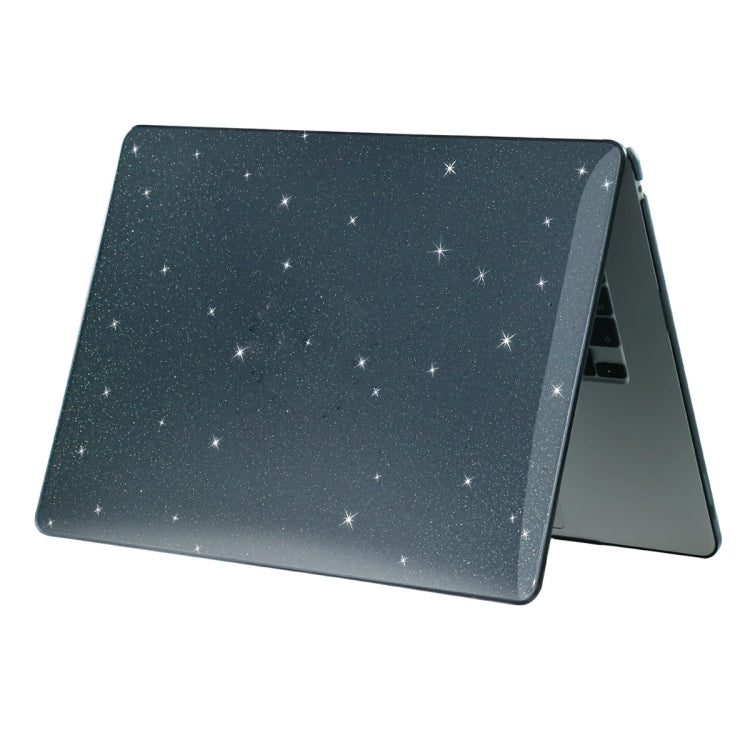 For MacBook Air 15.3 (A2941) ENKAY Hat-Prince Bling Crystal Protective Case Cover Hard Shell(Black) - MacBook Air Cases by ENKAY | Online Shopping South Africa | PMC TechLife | Buy Now Pay Later Mobicred