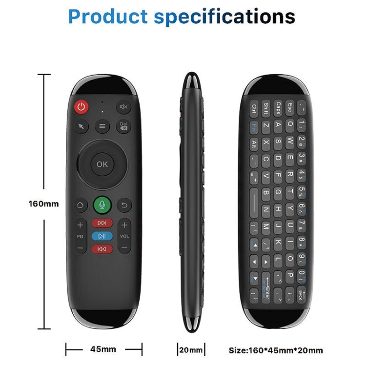 M6 For Home TV Box Smart TV 2.4G Wireless Smart Voice Function Remote Control Fly Mouse - TV by PMC TechLife | Online Shopping South Africa | PMC TechLife