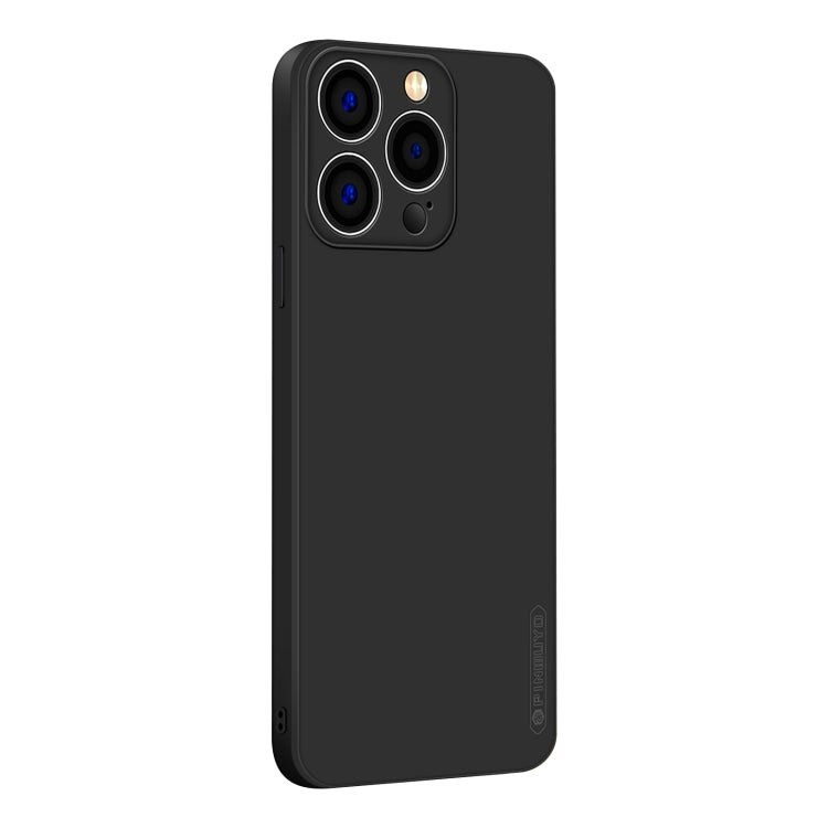 For iPhone 15 Pro PINWUYO Sense Series Liquid Silicone TPU Phone Case(Black) - free shipping - PMC TechLife - Order now!