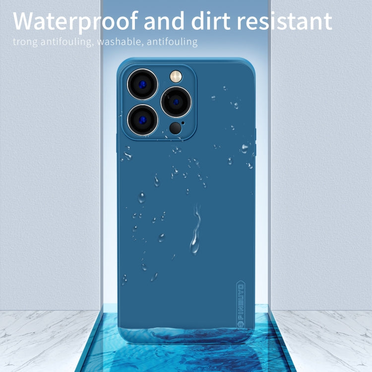For iPhone 15 Pro Max PINWUYO Sense Series Liquid Silicone TPU Phone Case(Black) - free shipping - PMC TechLife - Order now!