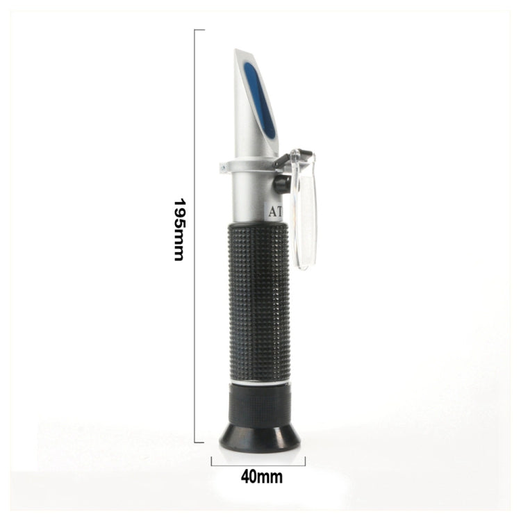 RZ116 Refractometer Alcohol Portable Automatic Digital Refractometer 0-80 Glycol Handheld Atc Brix Refractometer Beer Box - free shipping - PMC TechLife - Order now!