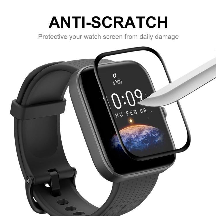 For Amazfit Bip 5 / Bip 5 Pro 2pcs ENKAY 3D Full Coverage Soft PC Edge PMMA HD Screen Film - Screen Protector by ENKAY | Online Shopping South Africa | PMC TechLife